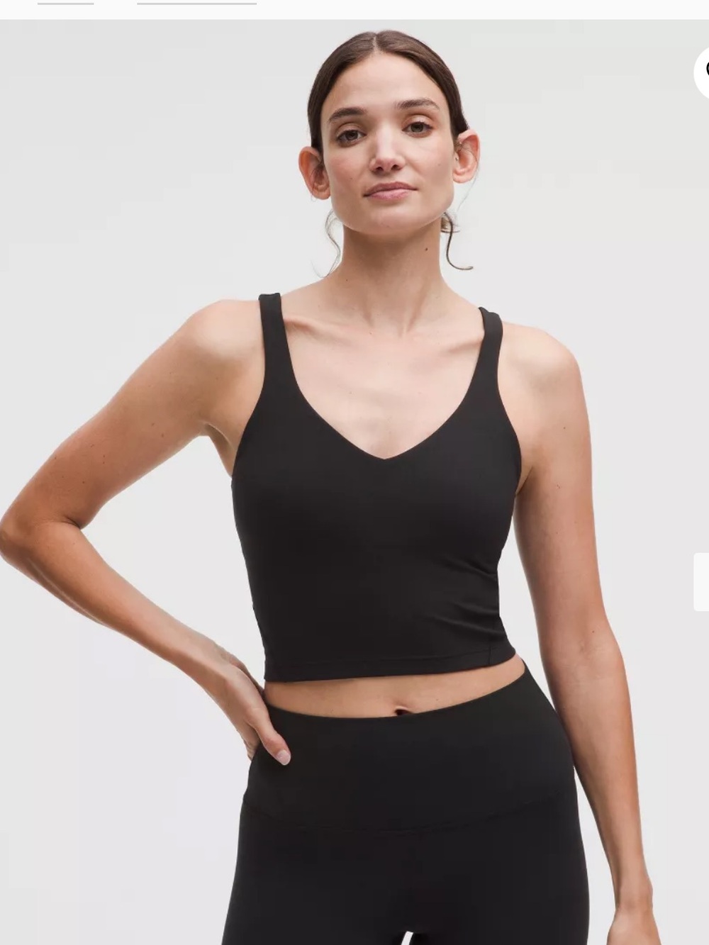 Lululemon align tank black 14